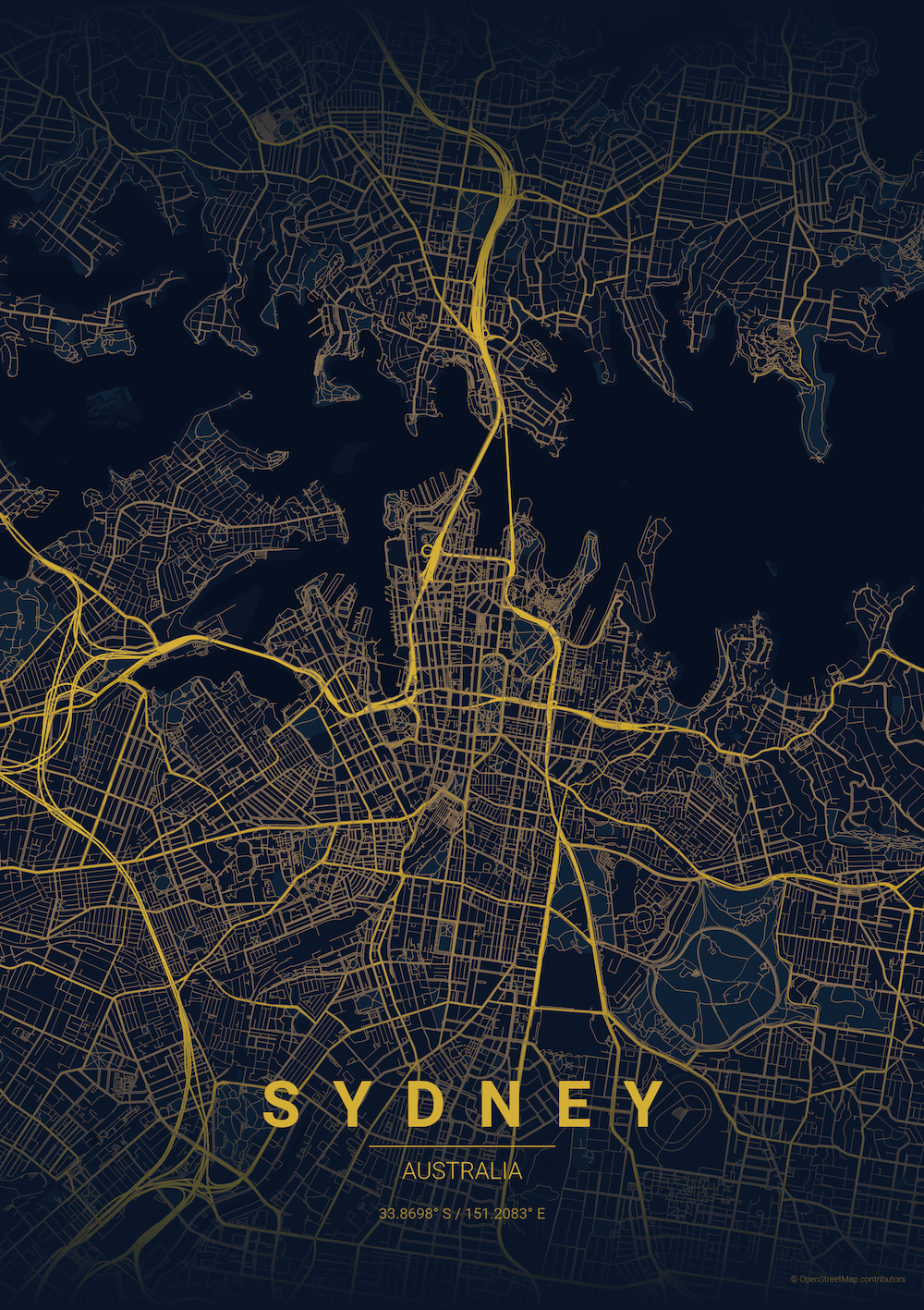 Sydney Midnight Blue